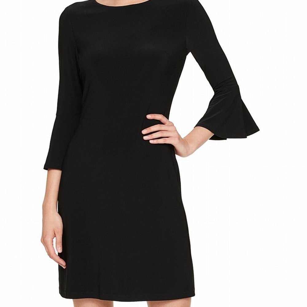 White House Black Market Black Dress Size 0 - Picture 1 of 5